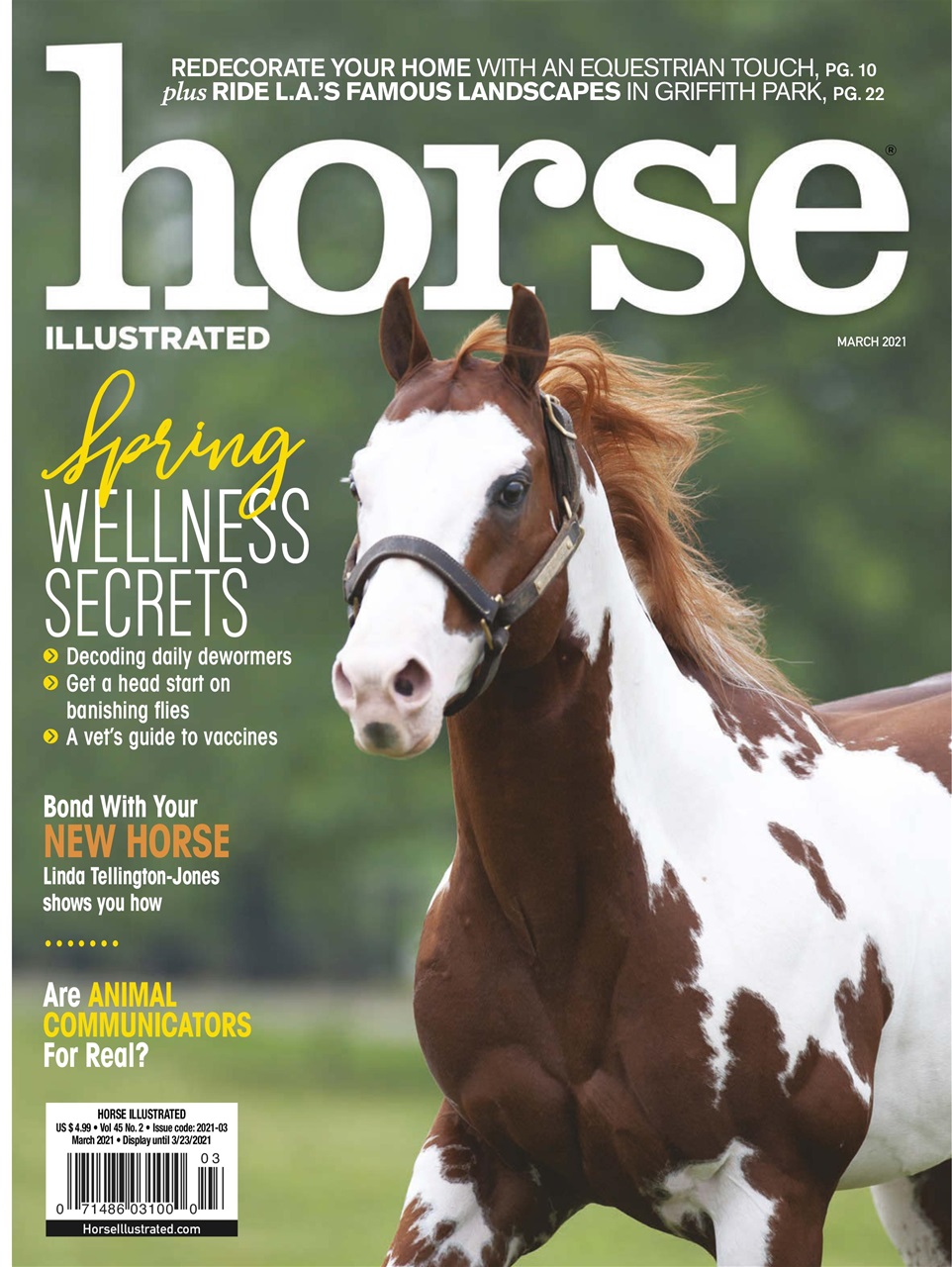 Horse-Illustrated March 01, 2021 Issue Cover