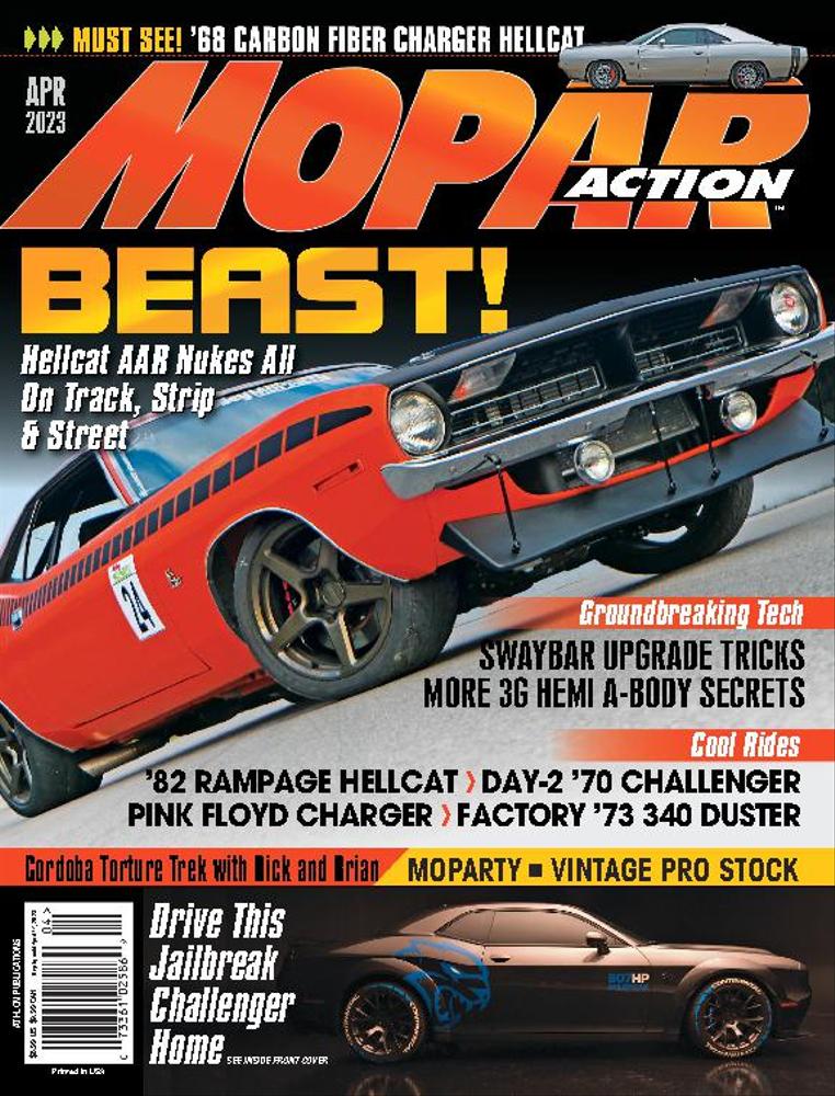 Mopar-Action April 01, 2023 Issue Cover