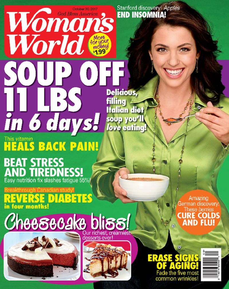 Womans-World October 30, 2017 Issue Cover