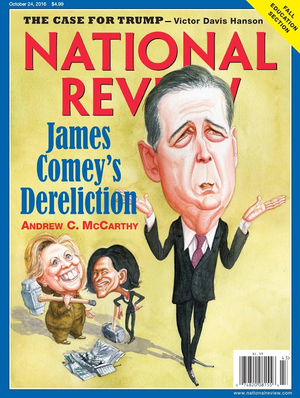 National-Review October 24, 2016 Issue Cover