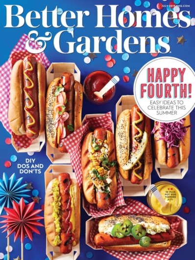 Better Homes & Gardens July 01, 2019 Issue Cover