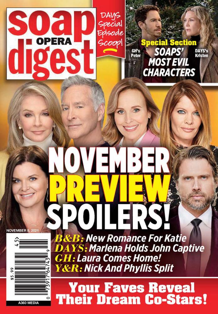 soap-opera-digest November 08, 2021 Issue Cover