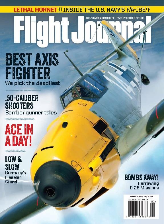 Flight-Journal January 01, 2025 Issue Cover