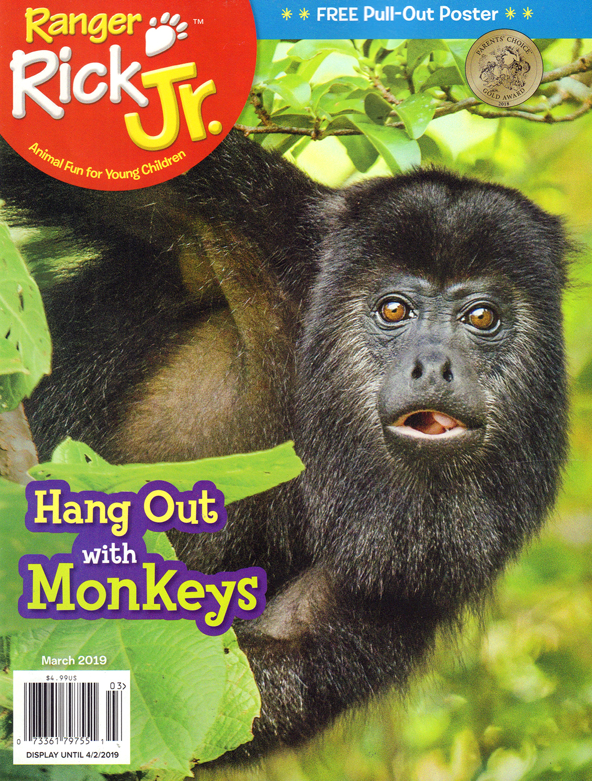 Ranger-Rick-Jr March 01, 2019 Issue Cover