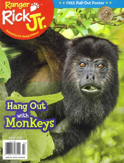 Ranger Rick Jr. March 01, 2019 Issue Cover