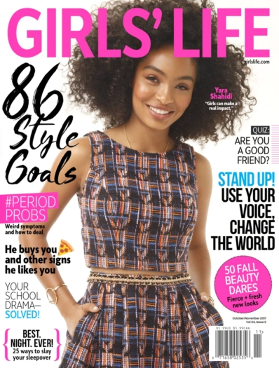 Girls' Life October 01, 2017 Issue Cover