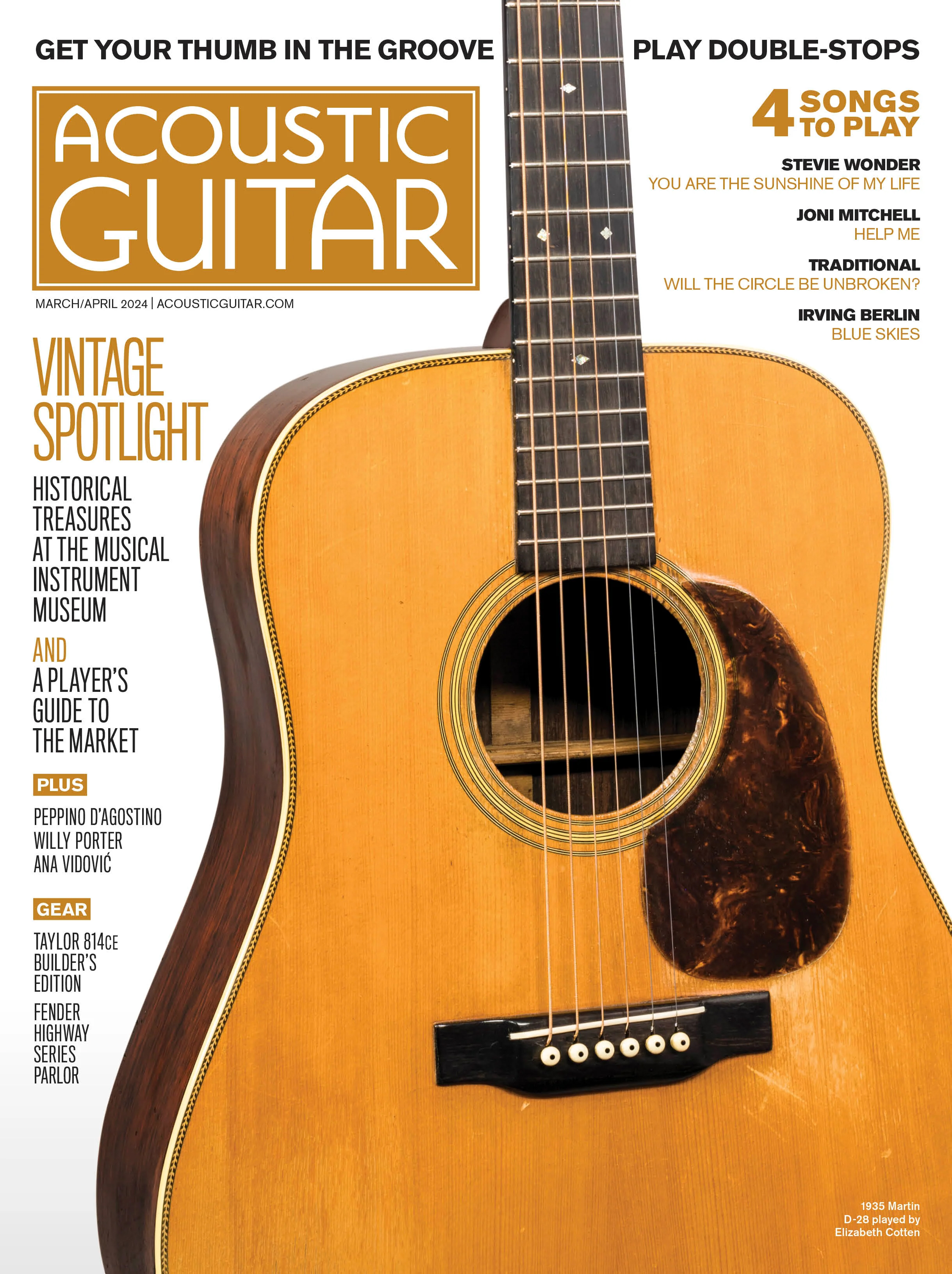 Acoustic-Guitar March 01, 2024 Issue Cover