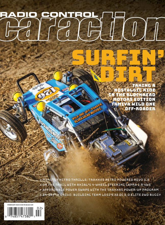 Radio-Control-Car-Action February 01, 2022 Issue Cover