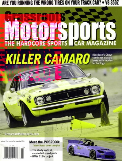 Grassroots Motorsports November 01, 2018 Issue Cover