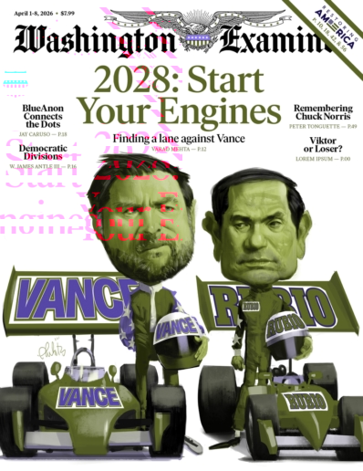 Washington Examiner April 01, 2026 Issue Cover