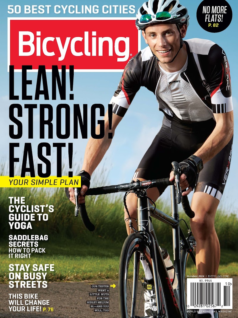 Bicycling October 01, 2014 Issue Cover