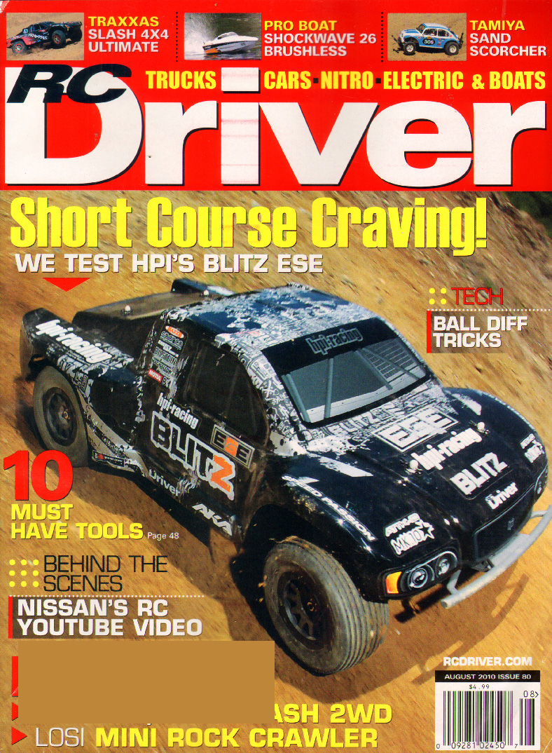 RC-Driver August 01, 2010 Issue Cover