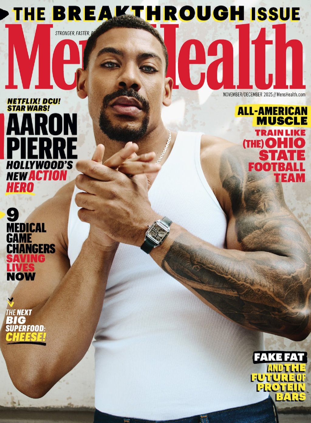 Mens-Health November 01, 2025 Issue Cover