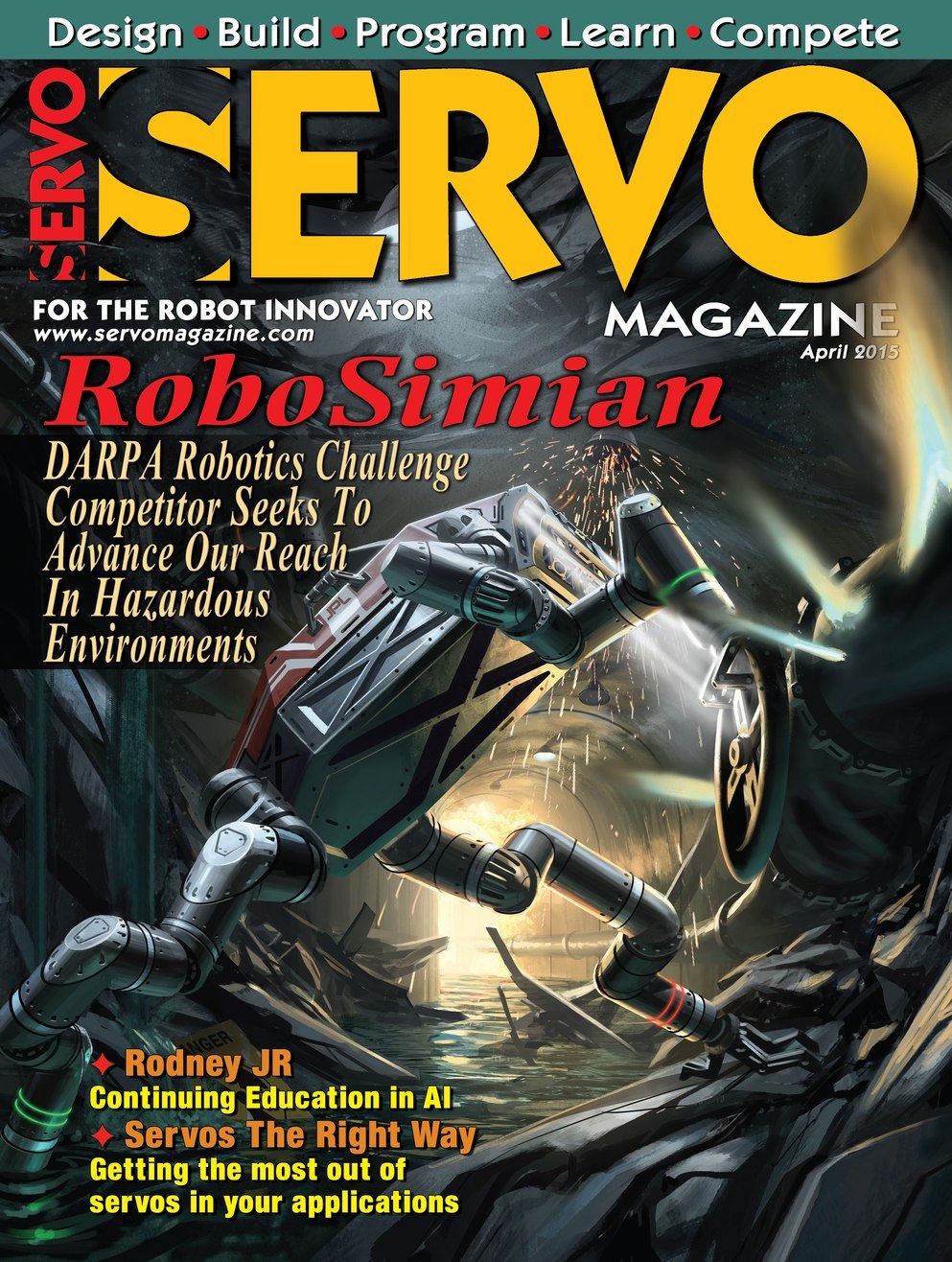 Servo-Magazine May 01, 2015 Issue Cover