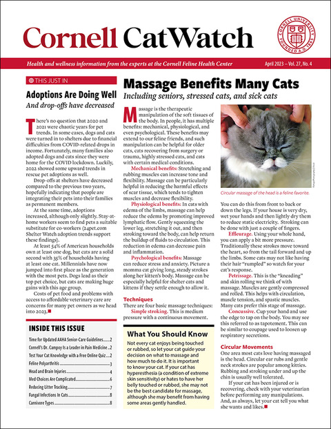 Catwatch April 01, 2023 Issue Cover