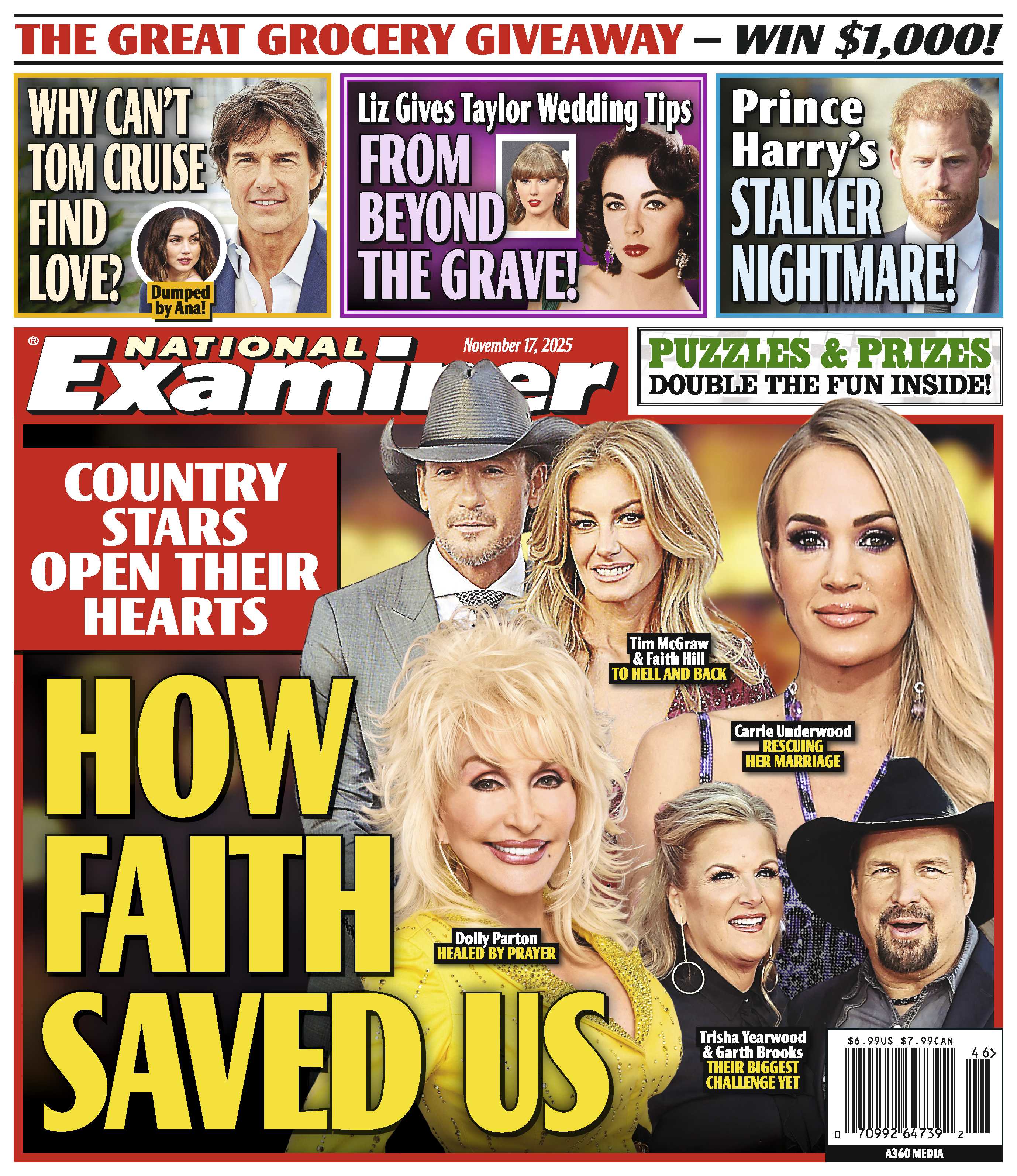 National-Examiner November 17, 2025 Issue Cover