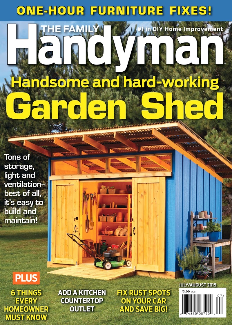 The-Family-Handyman July 01, 2015 Issue Cover