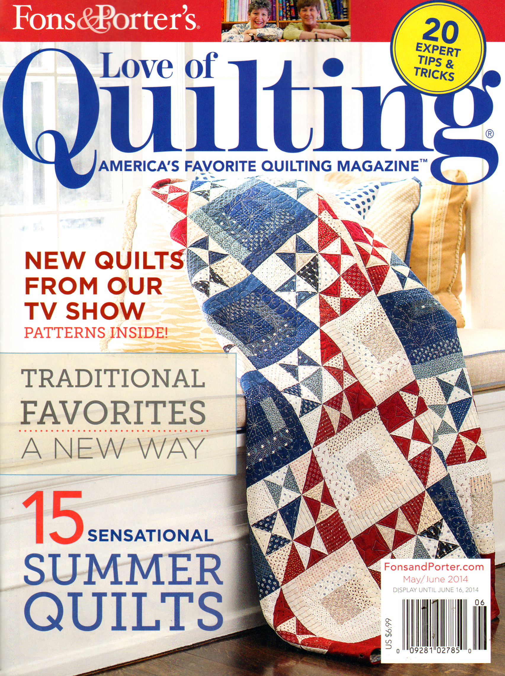 Fons-and-Porters-Love-of-Quilting May 01, 2014 Issue Cover