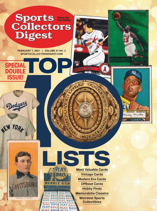 Sports-Collectors-Digest February 01, 2021 Issue Cover