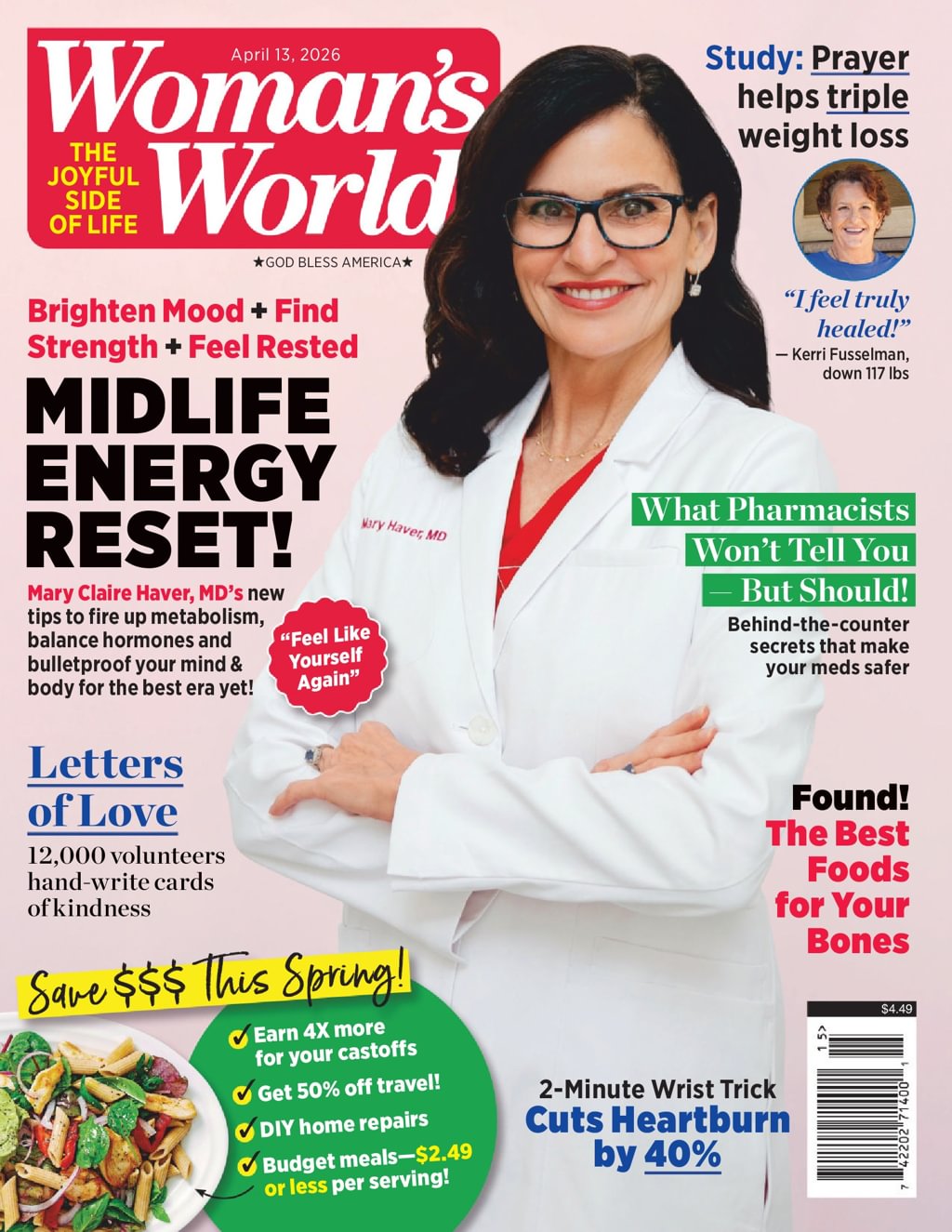 Woman's World April 13, 2026 Issue Cover