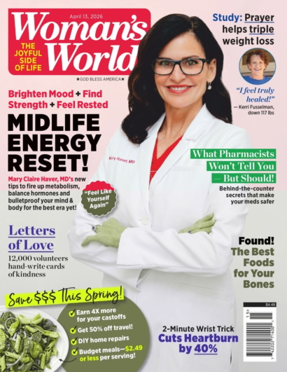 Woman's World April 13, 2026 Issue Cover