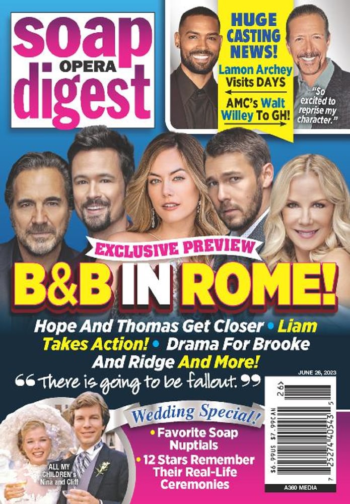 Soap-Opera-Digest June 26, 2023 Issue Cover