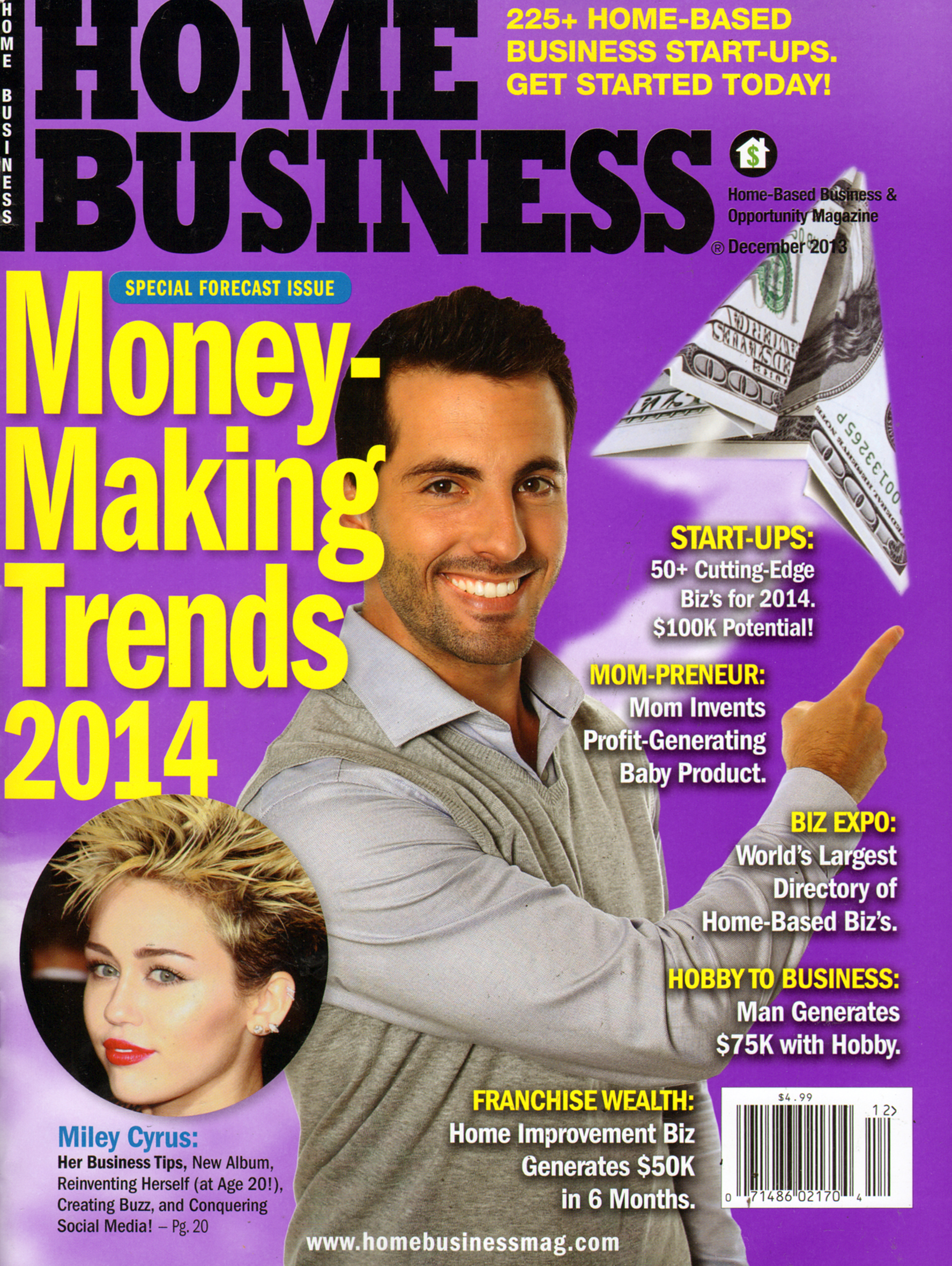 Home-Business-Magazine December 01, 2013 Issue Cover