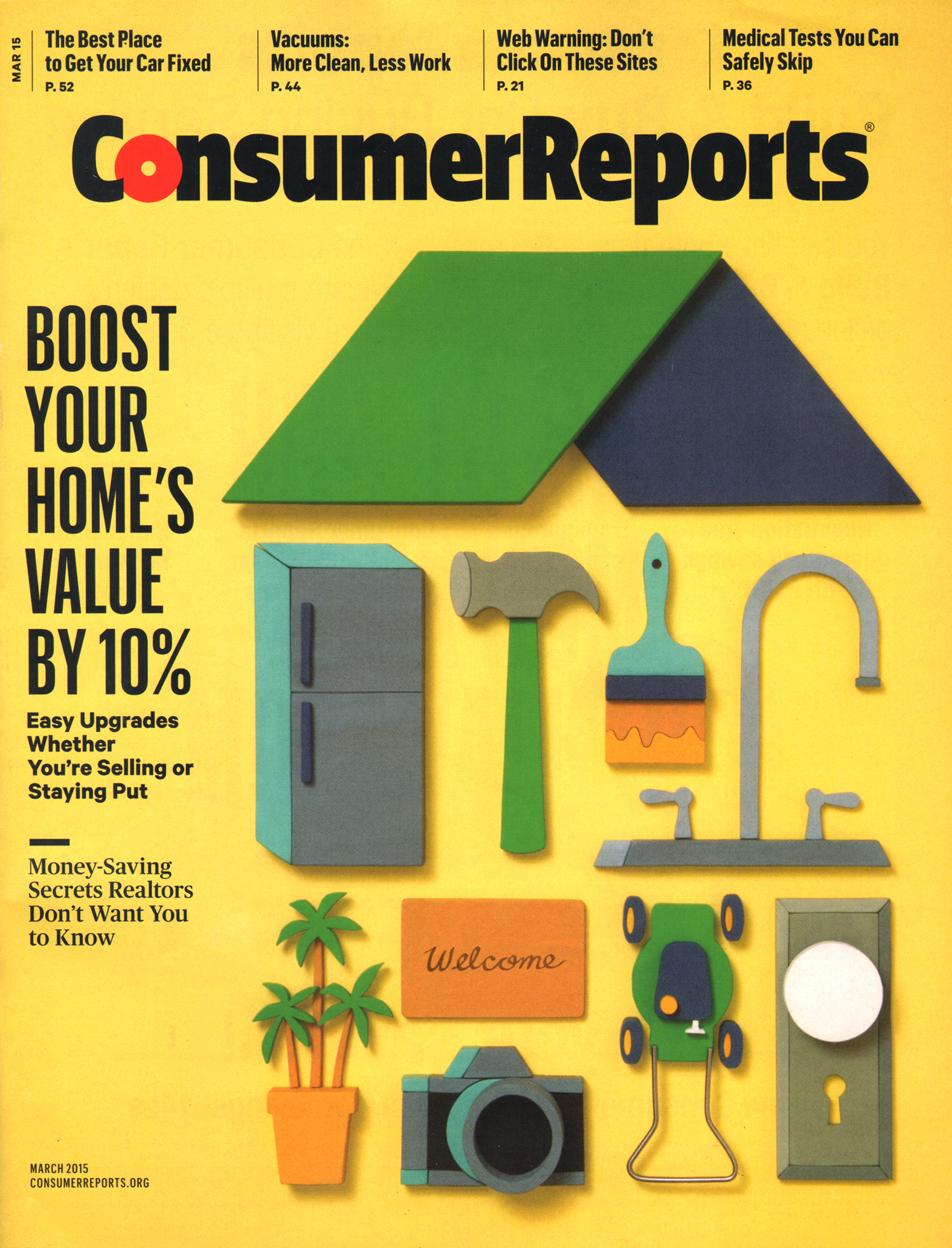 Consumer-Reports March 01, 2015 Issue Cover