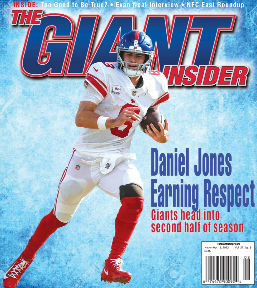 Giants-Insider November 13, 2022 Issue Cover