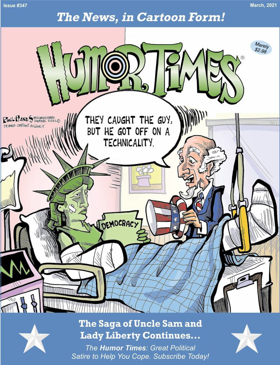 Humor-Times March 01, 2021 Issue Cover