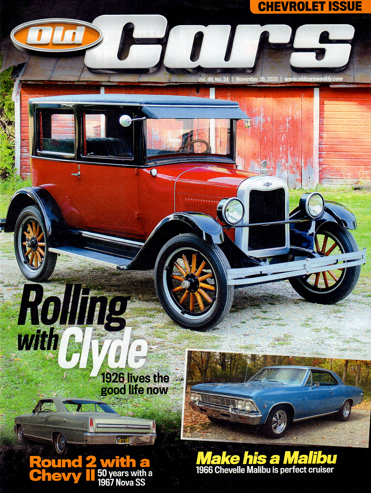 Old-Cars November 26, 2020 Issue Cover