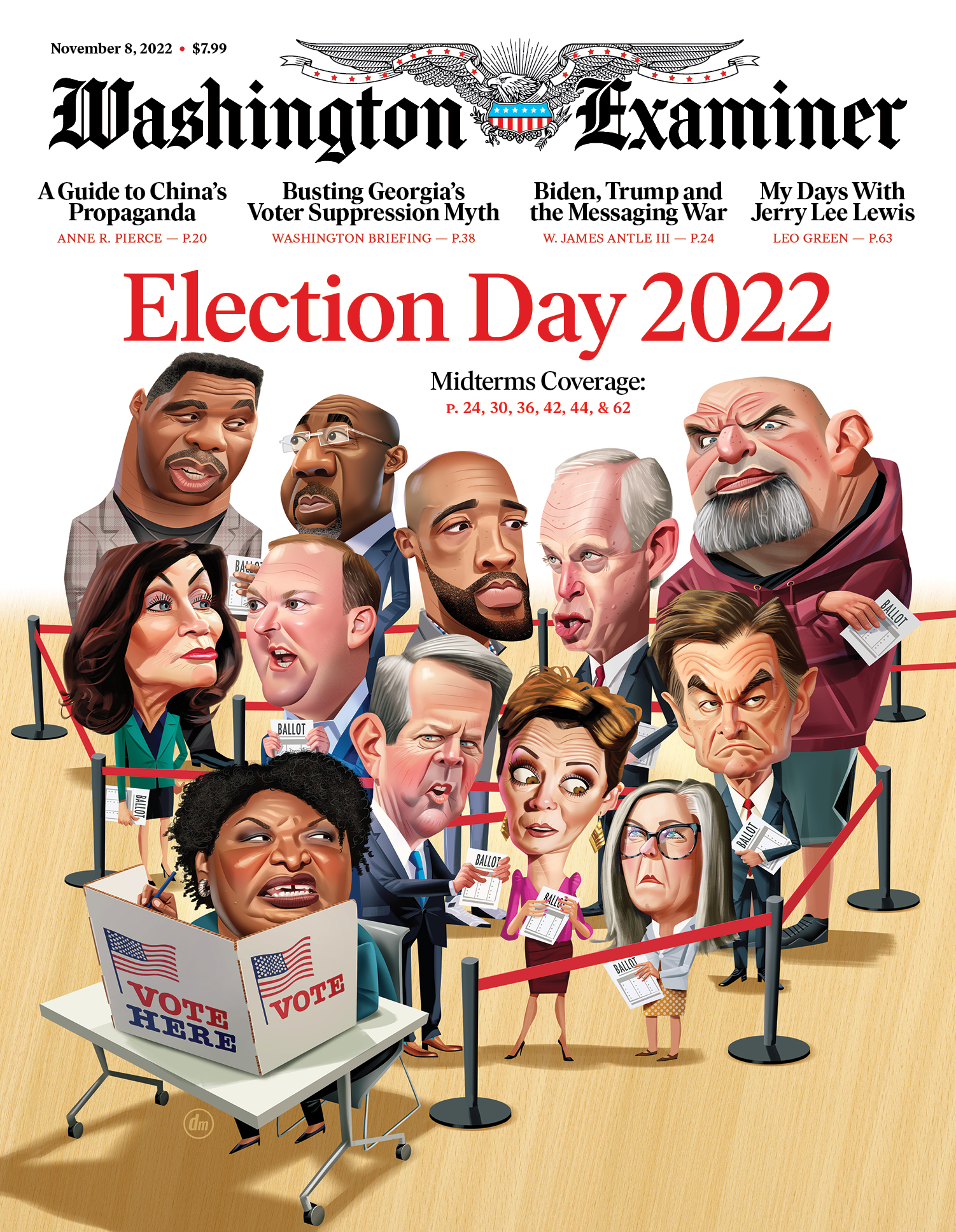 Washington-Examiner November 08, 2022 Issue Cover