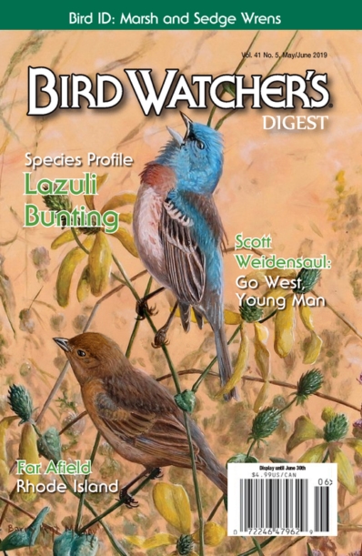 Bird Watcher's Digest May 01, 2019 Issue Cover