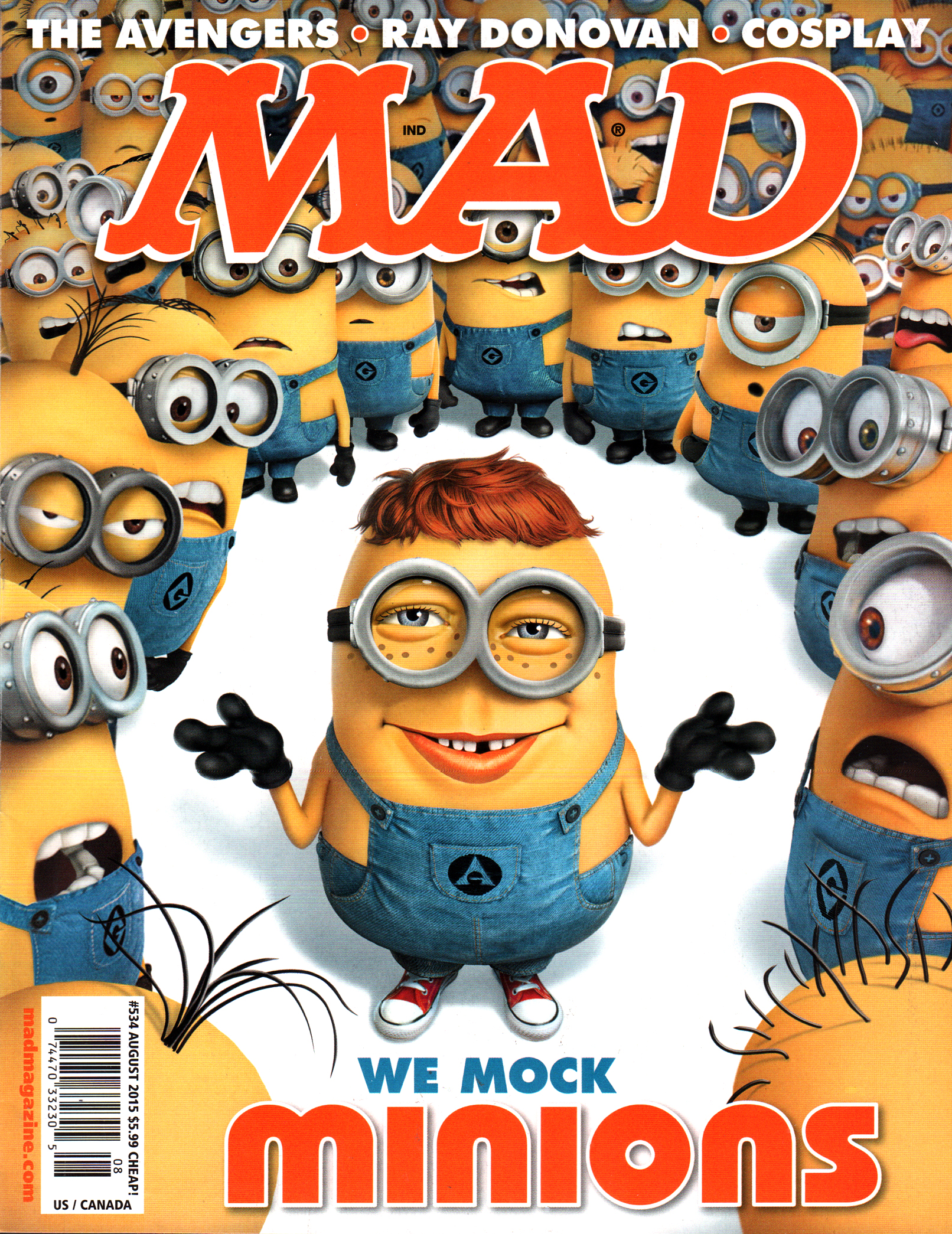 Mad-Magazine August 01, 2015 Issue Cover