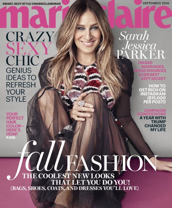 Marie-Claire September 01, 2016 Issue Cover