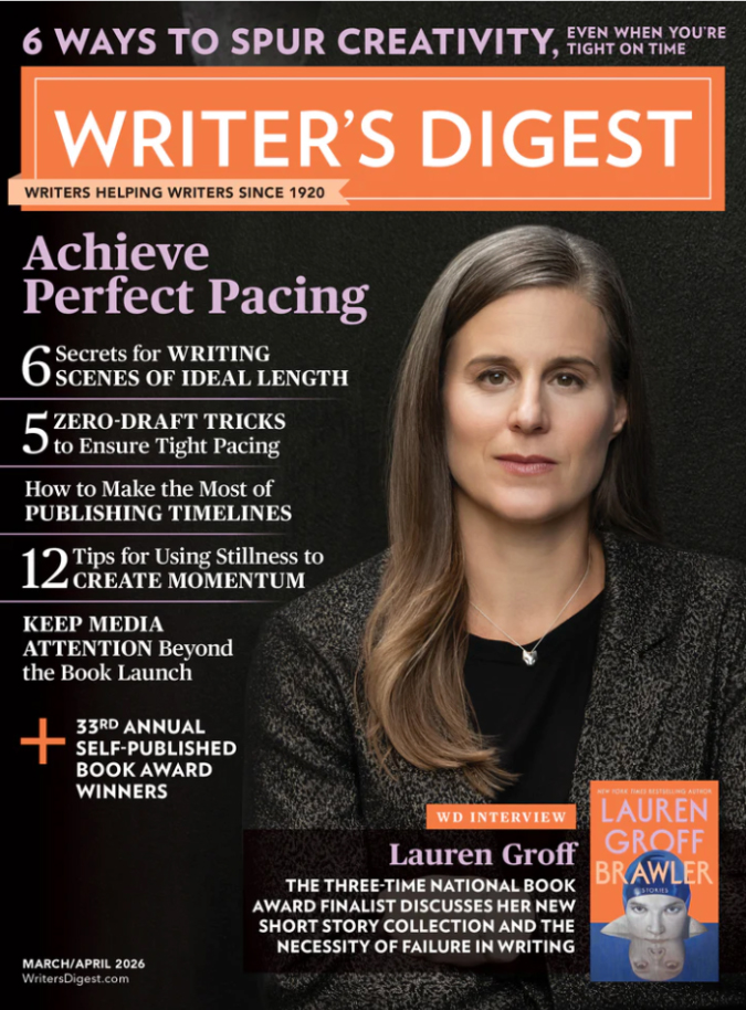 Writer's Digest March 01, 2026 Issue Cover