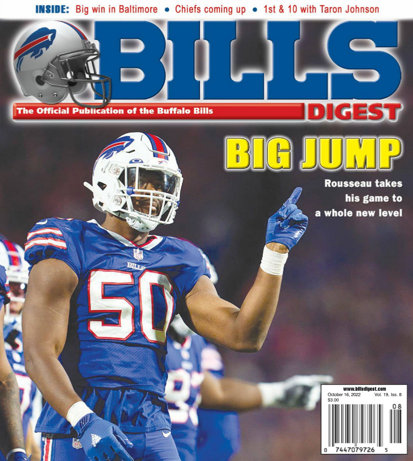 Bills-Digest October 16, 2022 Issue Cover