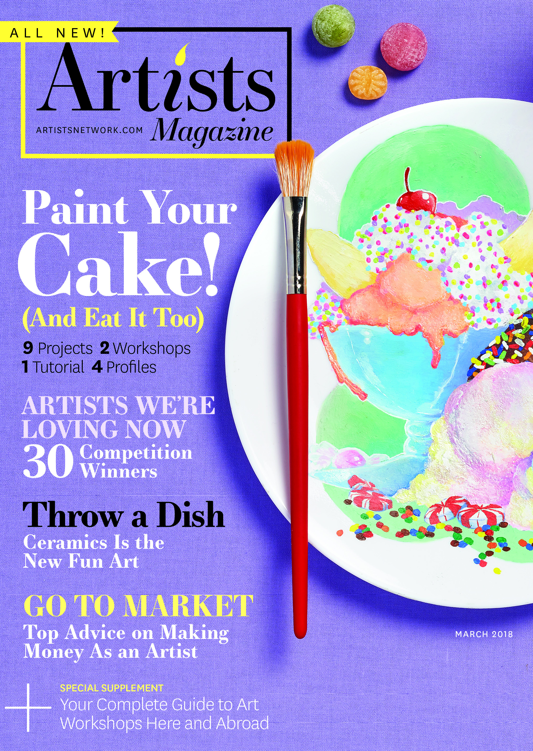 Artists March 01, 2018 Issue Cover