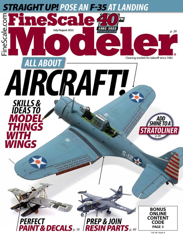 Finescale-Modeler July 01, 2022 Issue Cover