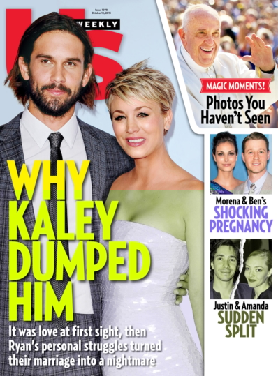 Us Weekly October 12, 2015 Issue Cover
