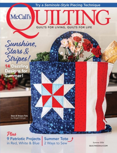 McCall's Quilting June 01, 2026 Issue Cover