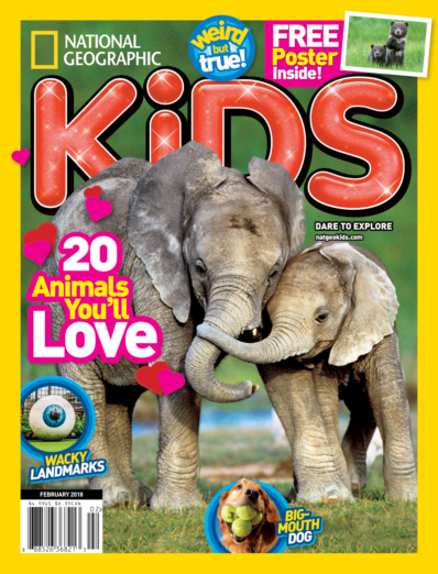 National Geographic Kids February 01, 2018 Issue Cover
