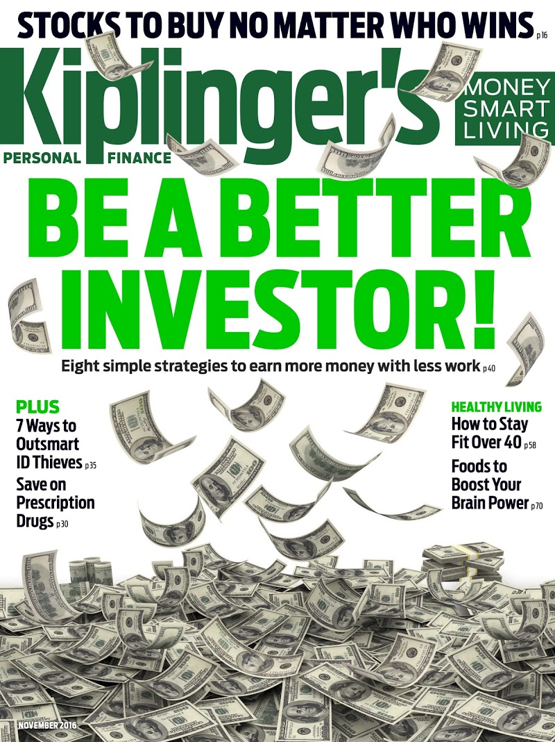Kiplingers-Personal-Finance November 01, 2016 Issue Cover