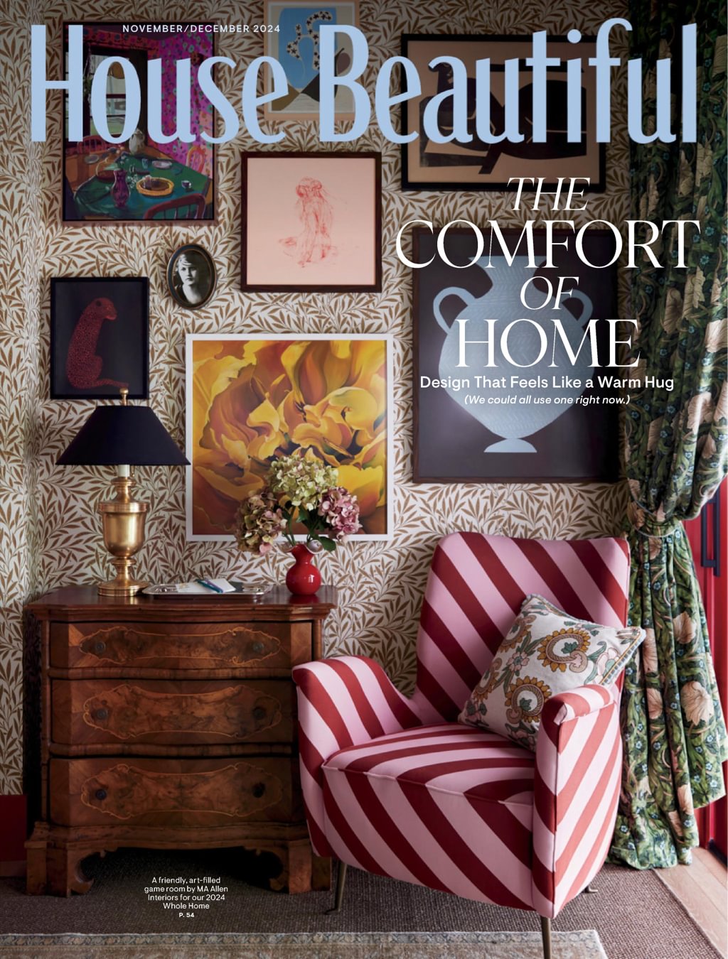 House-Beautiful November 01, 2024 Issue Cover