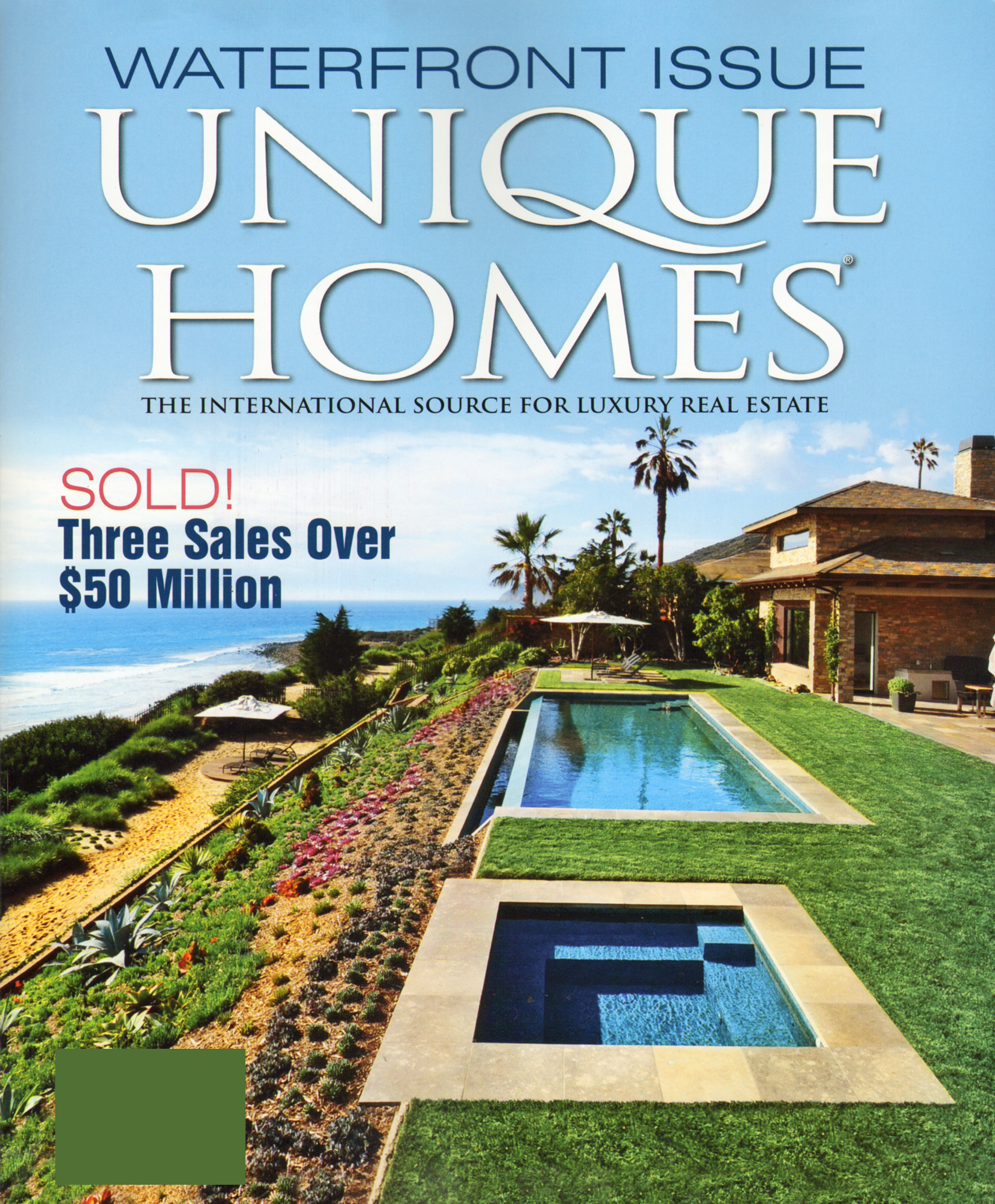 Unique-Homes August 01, 2012 Issue Cover