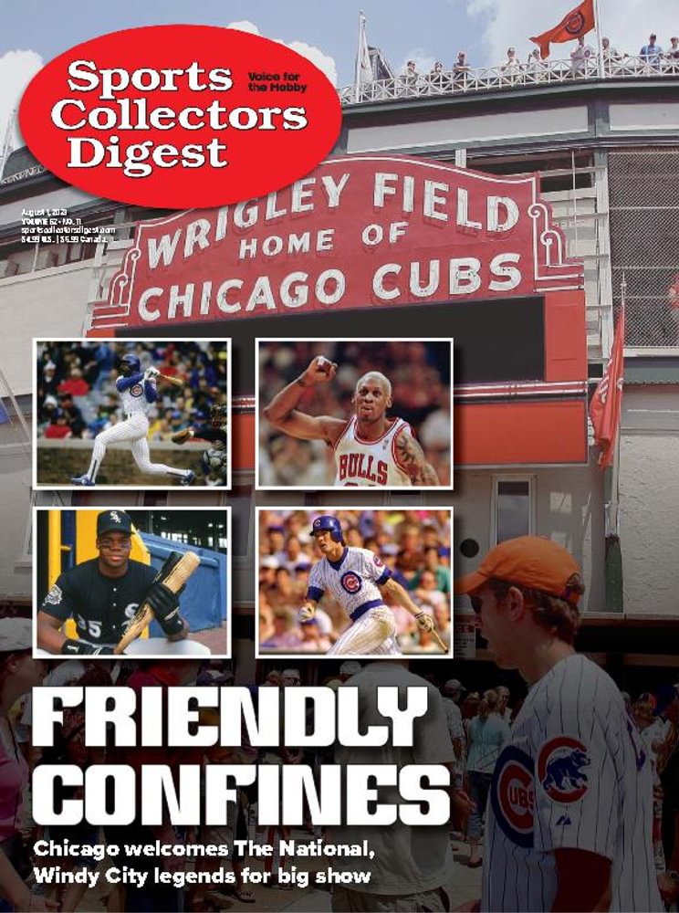 Sports-Collectors-Digest August 01, 2023 Issue Cover