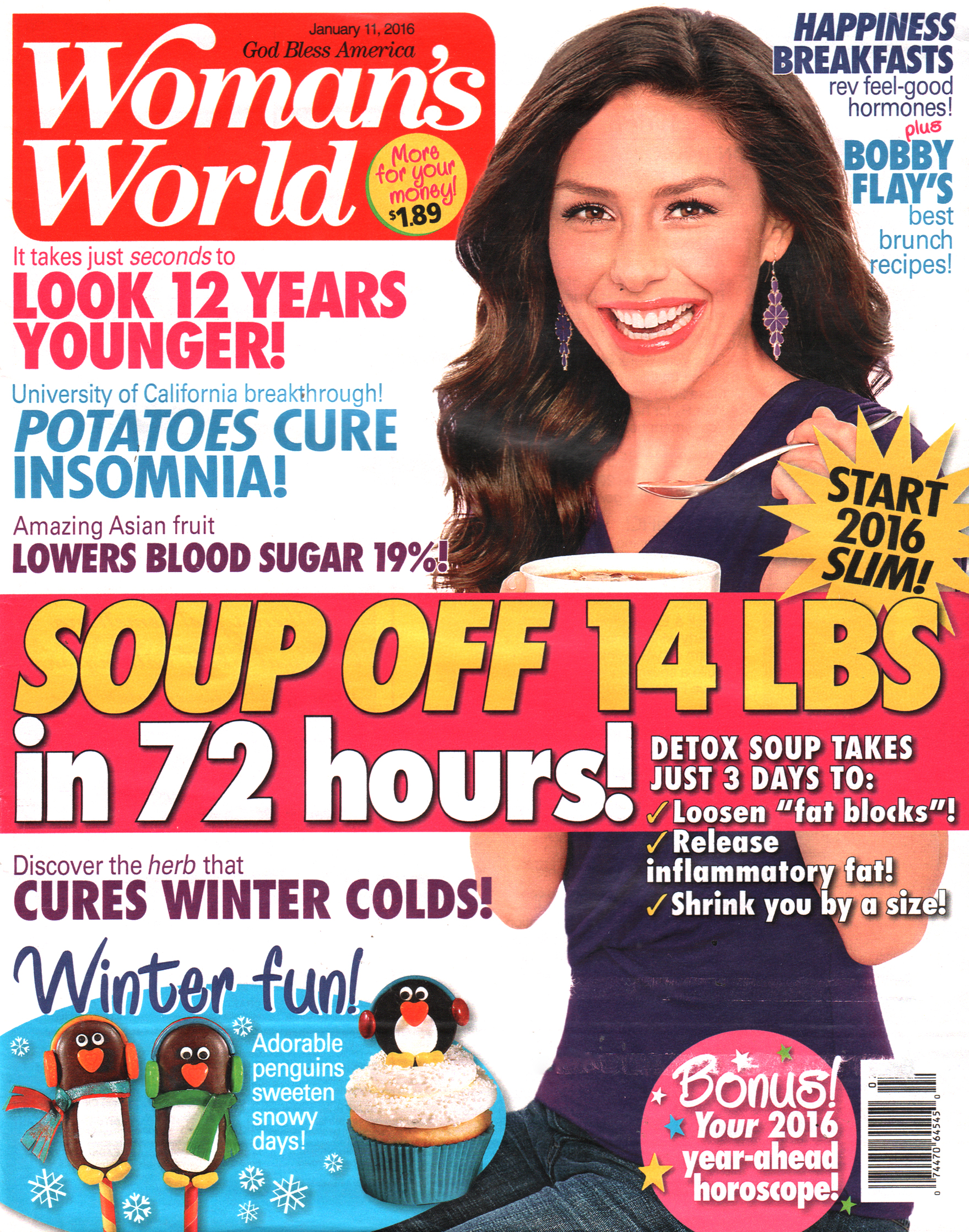 Womans-World January 11, 2016 Issue Cover