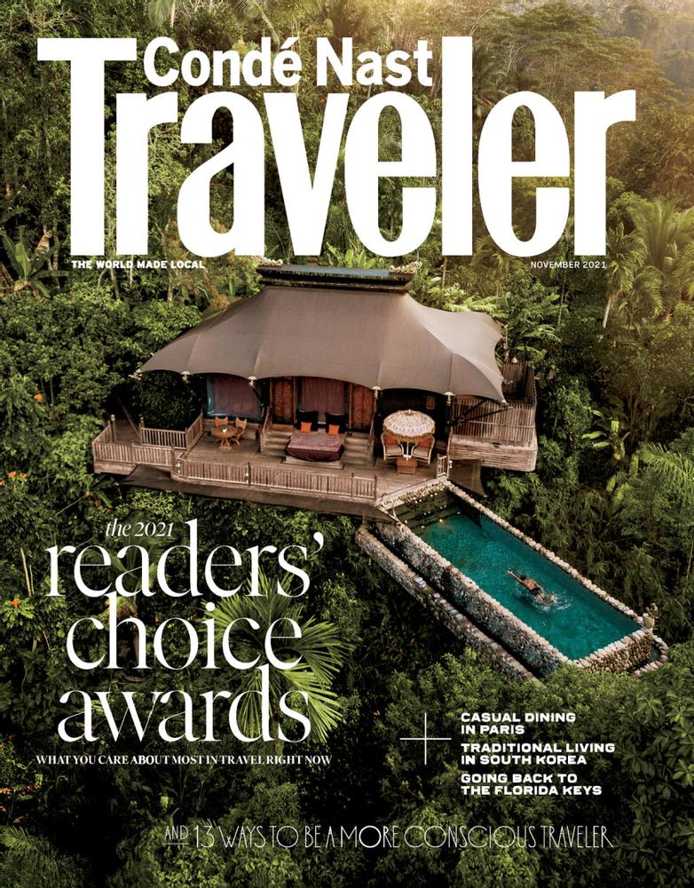 Condé-Nast-Traveler November 01, 2021 Issue Cover