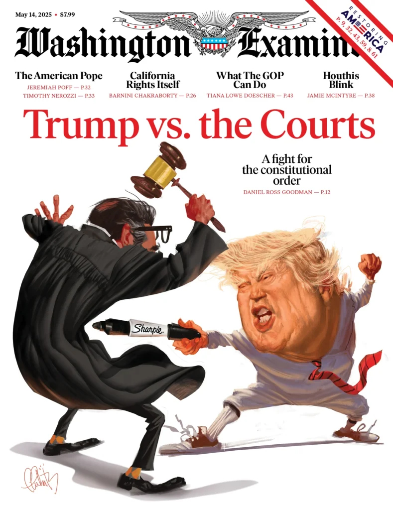 Washington-Examiner May 14, 2025 Issue Cover
