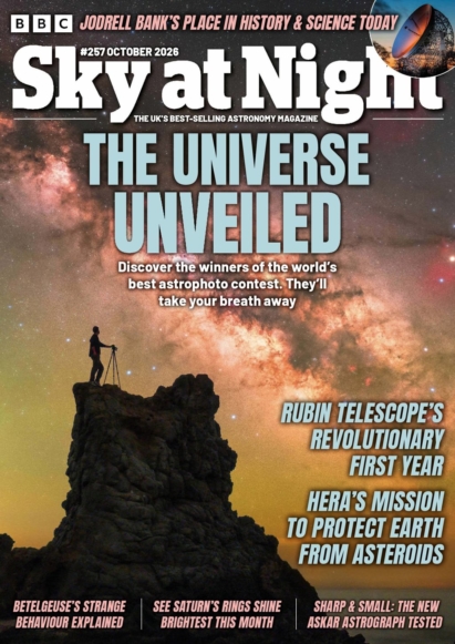 BBC Sky at Night October 01, 2026 Issue Cover